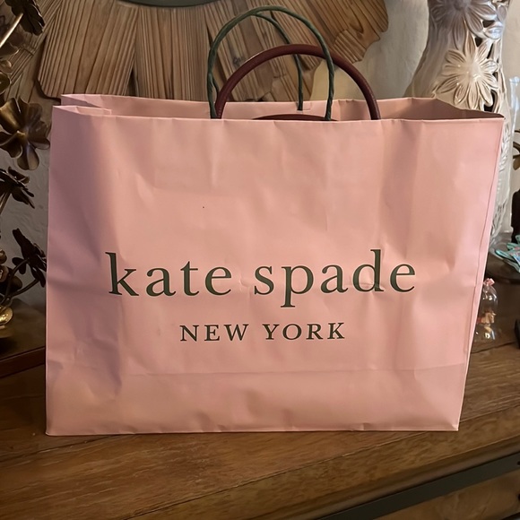 Kate Spade Leila Medium Triple Compartment Satchel Cherrywood brand New - Picture 16 of 16